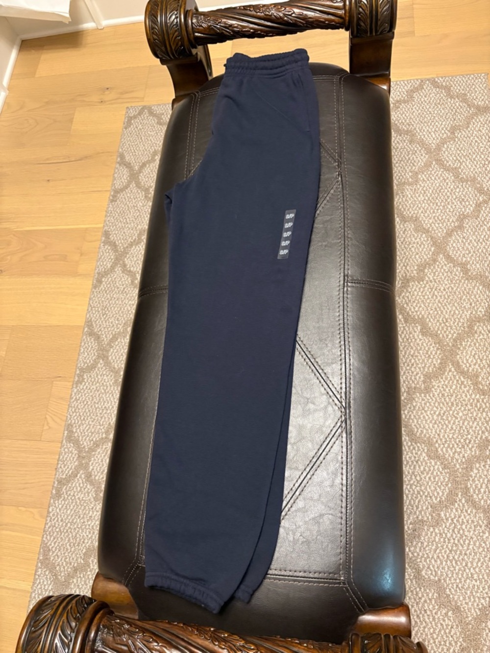 Uniqlo Navy Slim Jogger Sweatpants